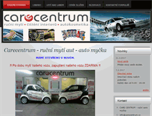 Tablet Screenshot of carecentrum.cz